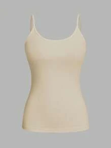 SHEIN EZwear 4 件套女士休闲简约吊带紧身短款上衣，适合夏季 - 彩色 - 查看 6