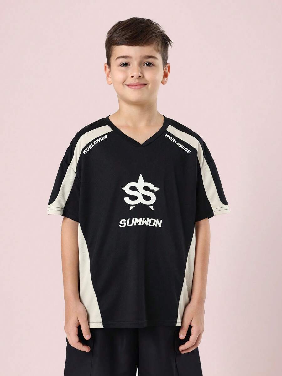 Sumwon Gaming Sport Athletic Jersey T-Shirt Performance Logo Esports Worldwide Team Youth Training Top