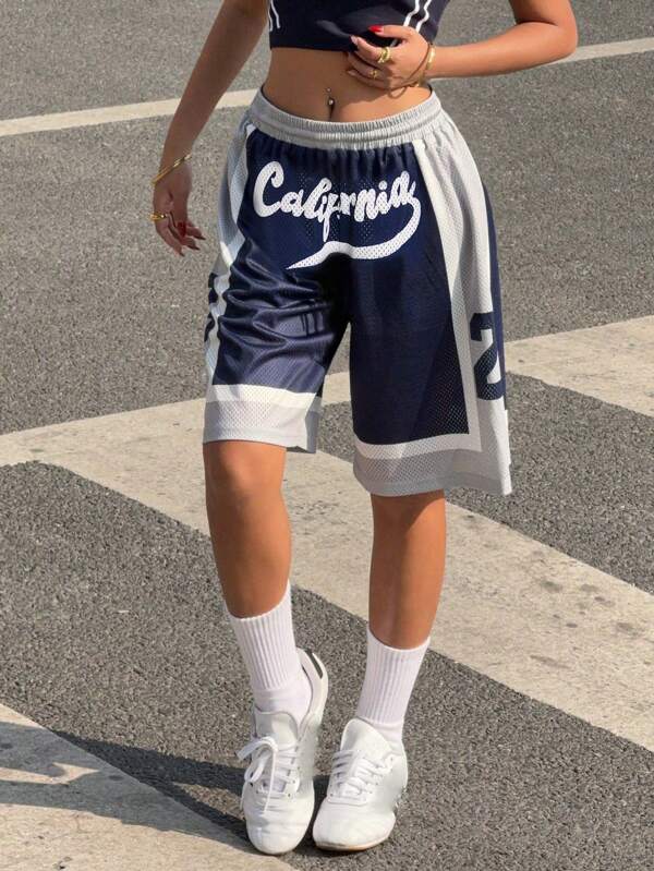 Tween Mädchen Casual Sports Stilvolle Bermuda-Shorts mit süßem Aufdruck