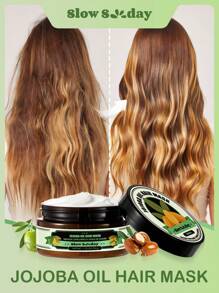 SlowSunday 荷荷巴发膜，深层滋养，柔顺，调理和滋养秀发，适合所有发质，50g - 荷荷巴 - 查看 6