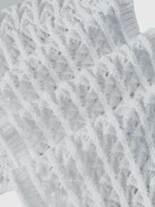 SHEIN MOD Trägertop mit geraffter Taille, strickig, elegant für Strandmusikfestivals