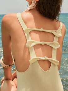 Anewsta Elegant One-Piece Swimsuit For Women, Beach Vacation For Summer