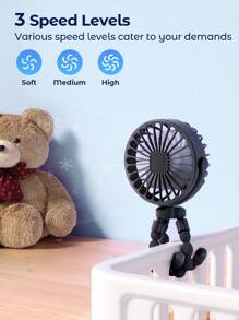 Teckwe 便携式风扇，简约时尚，适合日常休闲使用