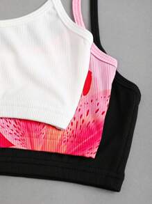 EgrlEra Top camisol sexy cu imprimeu floral, vară