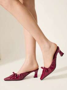 CUCCOO CHICEST Women's Fashion Fuchsia Heels - Hot Pink - View 7