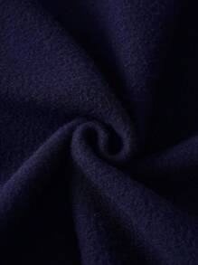 青少年男孩简约纯色浅灰色宽松休闲连帽运动衫