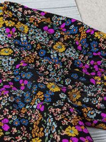 SHEIN LUNE Plus Size Short Sleeve Casual Shirts, Suitable For Summer - Multicolor - View 4