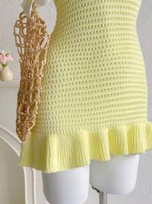 Sweetina Women's Sleeveless Solid Color Sundress, Fashion Summer Wear