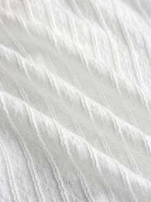 SHEIN Teen Girls Valentine's Resort Style Mustard White Textured Tube Top With Front Twist, Frill Trim Fitted Blouse. Suitable For Afternoon Tea, Streetwear, Vacation, Layering Or Party Wear, Autumn/Winter/Cute/Vacation