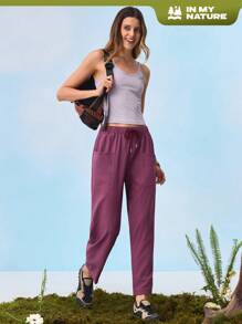In My Nature In My Nature Pantaloni da donna per escursionismo all'aperto, trekking, campeggio, viaggi e spostamenti urbani