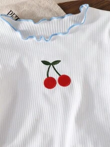 SHEIN Vintaside Kids Bộ trang phục mùa hè cho bé gái và bé trai 2 món - Áo thun cổ tròn tay ngắn kết hợp với quần short màu trơn - Nhiều màu - Xem 3