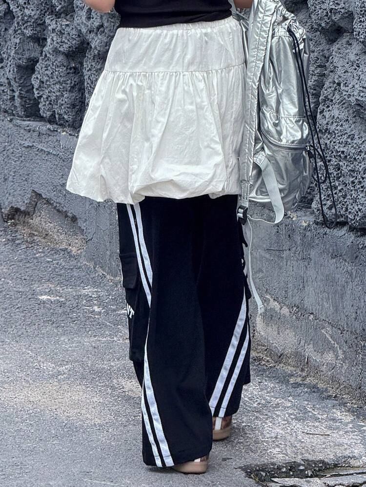 Korean Style New Arrival Tween Girl's Casual Minimalistic Skirt, Summer, Back To School Clothes