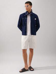 SHUZIA 安静奢华男士简约编织带咖啡色鞋床拖鞋 - 优质 PU 材质，适合街头到游艇俱乐部