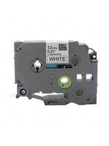 1 件 TZe-231 12 毫米标签带兼容兄弟 TZe 胶带 TZe231 Tze131 Tze-631 Tze-531 Tze-731 Tze-431 适用于兄弟标记 PTD450 TZ-White-Label 胶带 231 131 层压胶带 631 431 531 标签色带兼容兄弟 PT-H110 标签机随机发送回学校