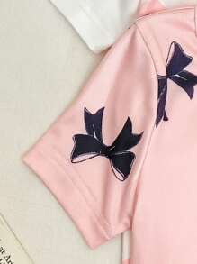 Set di 6 pigiami da ragazza, composto da maglia a maniche corte e leggings, vestibilità aderente e comoda, adatto per pigiama o abbigliamento casual da casa, design minimalista, facile da abbinare, lavabile in lavatrice (venduto a confezioni da 2 set)