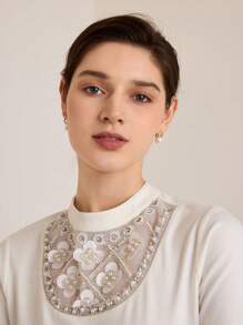 MOTF PREMIUM 仿珍珠耳骨夹 - 白色 - 查看 9