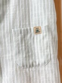 Loomiva Young Boys Casual Outing Collegiate Striped Jumpsuit, Comfortable & Versatile