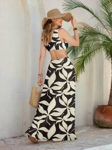 Shutterstock Glamance Vestido largo y sexy sin espalda elegante para damas, vestido casual de playa para el verano