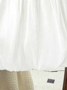 Young Girls Floral Patchwork Design Flared Dress, & Elegant Work Or Casual Outfit  
School Clothes Girls Dresses - Multicolor - View 8