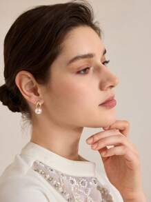 MOTF PREMIUM 仿珍珠耳骨夹 - 白色 - 查看 7