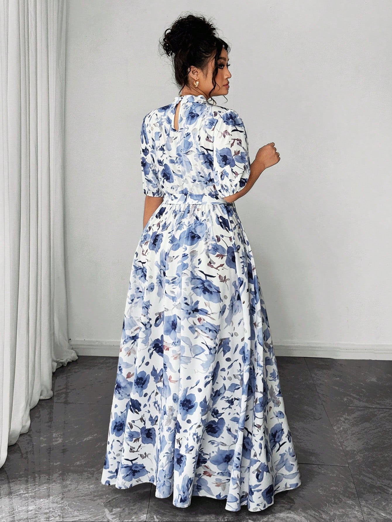 Elenzga فستان صيفي أنيق ورومانسي للشاطئ للسيدات ال...