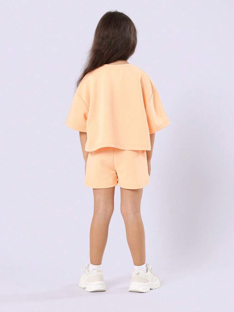 Boxy Oversized Short T-Shirt Co-Ords