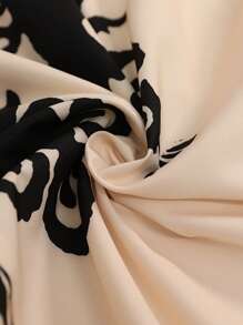 SHEIN VCAY 大码复古风格印花休闲裤 女士海滩裤 西部风格女式七分裤 宽松裤 奶油黄 女士夏季度假 7 月 4 日乡村音乐会 波西米亚风假期 女士教师 乡村女士沙滩服 俱乐部欧洲夏季波西米亚裤 阔腿夏季裤 长款夏季裤 女士阔腿裤 印花阔腿裤 - 彩色 - 查看 3