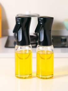 1PC Transparent Spray Bottle, Simple, Practical And Multi-Purpose, Kitchen Soy Sauce Bottle, Small And Portable,For Camping - Black - View 6