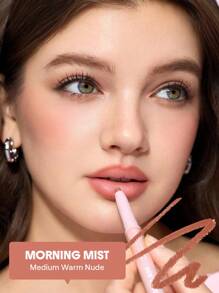 SHEGLAM Cloudline Blur Lip Liner-Morning Mist Lip Combo Brand Beauty Makeup Face Paint Cosmetic For Women Girls Perfect For Spring Summer Ideal For Y2K Fancy Fashion Suitable For Birthday Mother'S Day Gift Rave Party Ready Best Color - Morning Mist - View 3
