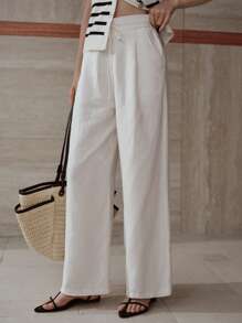 MOTF PREMIUM 女士亚麻裤 - 休闲时尚，天丝亚麻面料，亲肤舒适