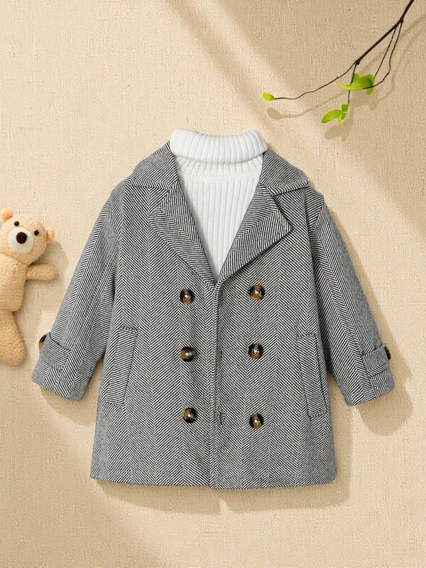 Souflis Souflis Baby Jungen/Mädchen Winter Windjacke, warme und kälteresistente Lässig Kapuzenjacke, coole Outdoor-Outfit für Partys, Treffen und Zuhause
