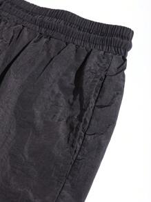 Manfinity Sport Corelite Men's Letter & Graphic Print Drawstring Waist Summer Sports Shorts