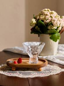 Cirelle 1个装轻奢简约冰淇淋杯冷饮糖水甜品碗酸奶水果沙拉布丁冰淇淋玻璃杯 - 無色 - 查看 4