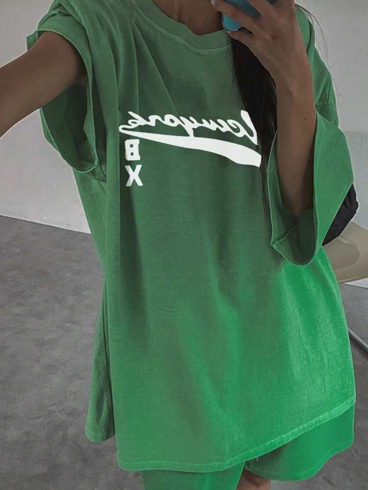 Women's Casual Round Neck Short Sleeve T-Shirt, Suitable For Summer,Graphic Tees