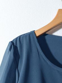 EMERY ROSE Women's Casual Long Sleeve Shirt, Simple And Fashionable For Everyday Wear, Autumn
