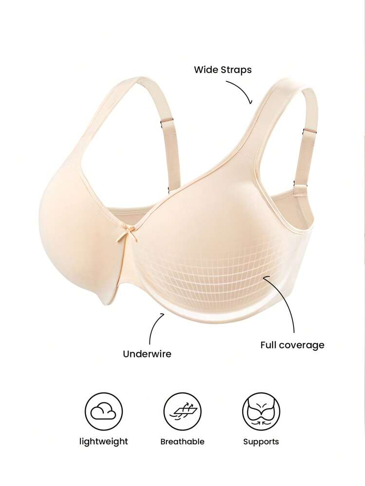 Plus Fullcoverage Unlined Underwire Bra