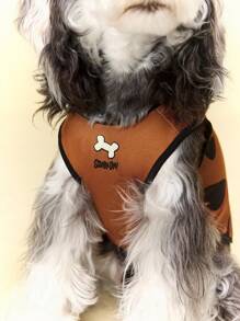 SCOOBY-DOO X SHEIN 1pc Cartoon Pattern Print Pet Vest, Cat, Dog Vest, Sizes XXS-XXXXXL, Extra Small, Extra Large,Dog
