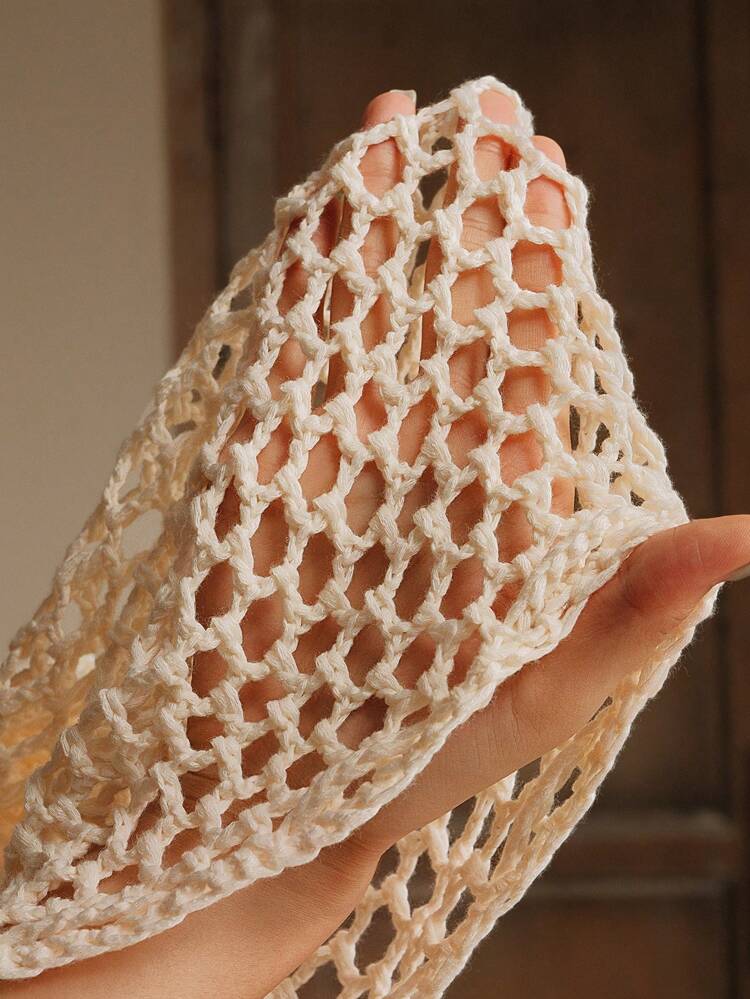 Jupe longue en maille sexy avec fente et garniture à volants en bois pour femmes