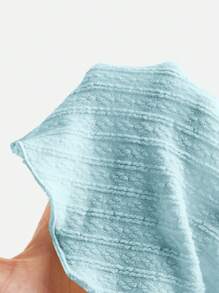 Firerie 女士优雅浪漫时尚通勤性感优雅风格黄色褶皱抹胸上衣，适合派对、海滩度假、返校、浪漫约会、婚礼季、生日、复活节、春夏季 - 藍色 - 查看 6