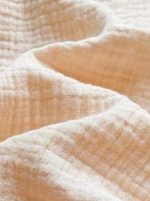 Loomiva 男童休闲梭织纯色贴袋短袖衬衫