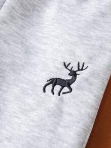 SHEIN 买二送一套装！男童休闲校园风舒适时尚简约实用可爱印花加厚保暖裤，适合返校季穿着，也适合日常穿着、上学、郊游、运动以及秋冬季节。 - 彩色 - 查看 7