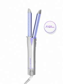 SHEGLAM HAIR Rizador de pelo Cool Lock Airflow Styler, con flujo de aire de 360°, con rejillas de ventilación para fijar el peinado, 4 temperaturas ajustables, doble voltaje, alisado rápido, revestimiento cerámico a base de agua que deja el cabello brillante, rizador y plancha, productos para cabello rizado, rizadores de pelo, plancha para cabello largo y corto - Enchufe europeo Graduación Cumpleaños Día festivo Verano Caer Otoño Y2K Elegante Moda Mujer Constituir Cosmético Fiesta Playa Viajar Cámping Al aire libre Escuela Campus Viaje Festivales Decoración Regalo Presente Rosa Chica Cosplay Mejor Color Encanto Onda