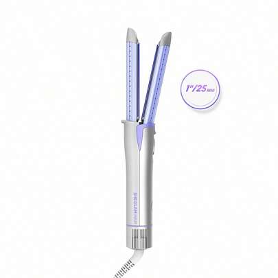 SHEGLAM HAIR Cool Lock Airflow Styler, 360° Airflow Styler Curling Iron,Hair Curler With Cooling Air Vents To Lock In Style,4 Adjustable Temp,Dual Voltage,Fast Straightening,Water-Based Ceramic Coating Makes Hair Shiny,Cueler & Straightener,Curly Hair Products,Hair Curling Irons,Hair Straightener For Long Short Hair - EU Plug Birthday Gift Holiday Pink Vibe Makeup Travel School Festivals Rose Present Girl Charm Hair Care Mother's Day Fancy Fashion Rave Party