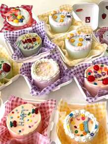 50 piezas de papel de horno antiadherente apto para pastel, sándwich, picnic con 5 estilos diferentes; papel de envoltura con cuadrícula para comida rápida, forro de canasta