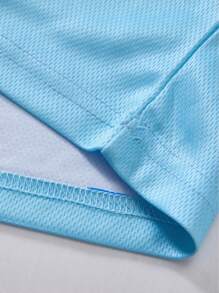 ROMWE MEN Prep Áo thun nam tay ngắn in khẩu hiệu, thích hợp mặc hàng ngày vào mùa xuân và mùa hè - Nhiều màu - Xem 7