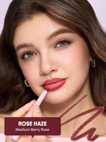 Cloudline Blur 唇線筆-Rose Haze 品牌 美容 化妝 化妝品 適合女性與女孩 完美搭配夏季春季 Y2K 時尚 流行 生日 母親節禮物 假期 派對準備就緒 最佳顏色 - Rose Haze - 查看 3