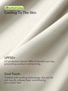 OutZeal SunProof UPF50+ Cooling Drawstring Hem Sun Protection Jacket Women With Side Pockets Everyday Daily Casual - Apricot - View 5