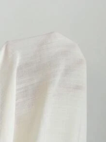 Modelyn Plus Size Women Elegancka bluzka z długim rękawem ze strasami i sztucznymi perłami, top w stylu arabskim