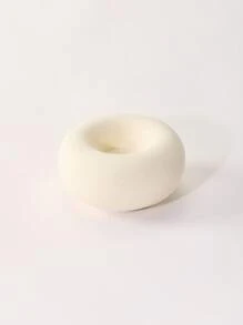 Cirelle 1pc Nordic Style Minimalist White Ceramic Candle Holder
Elegant Accent For Living Room, Bedroom, Office Desk | Ideal Mother's Day, Graduation, Housewarming Gift | Summer Home Refresh Decor | High-End Hotel Supplies And Table Decor