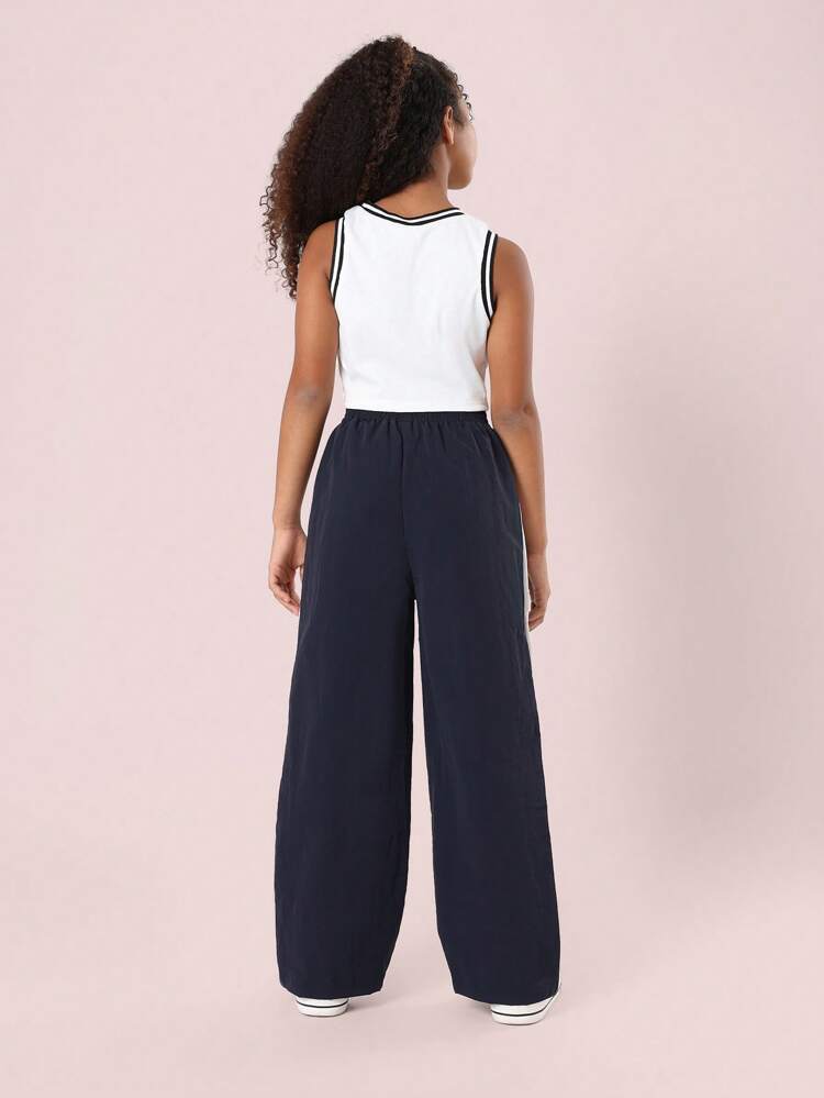 Tank Top Wide Leg Pants Co-Ords